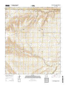 Swallow Nest Canyon New Mexico Historical topographic map, 1:24000 scale, 7.5 X 7.5 Minute, Year 2013