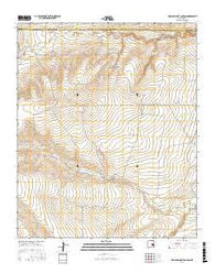 Swallow Nest Canyon New Mexico Current topographic map, 1:24000 scale, 7.5 X 7.5 Minute, Year 2017