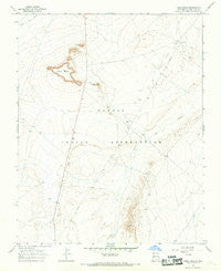Table Mesa New Mexico Historical topographic map, 1:24000 scale, 7.5 X 7.5 Minute, Year 1966