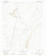 Table Mesa New Mexico Historical topographic map, 1:24000 scale, 7.5 X 7.5 Minute, Year 1966