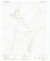 Table Mesa New Mexico Historical topographic map, 1:24000 scale, 7.5 X 7.5 Minute, Year 1966