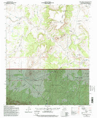 Table Mountain New Mexico Historical topographic map, 1:24000 scale, 7.5 X 7.5 Minute, Year 1995
