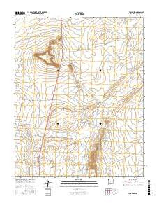 Table Mesa New Mexico Current topographic map, 1:24000 scale, 7.5 X 7.5 Minute, Year 2017