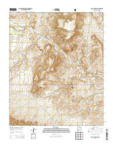 Table Mountain New Mexico Historical topographic map, 1:24000 scale, 7.5 X 7.5 Minute, Year 2013