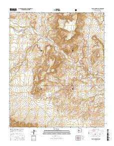 Table Mountain New Mexico Current topographic map, 1:24000 scale, 7.5 X 7.5 Minute, Year 2017