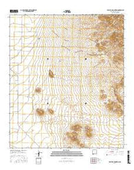 Table Top Mountain New Mexico Current topographic map, 1:24000 scale, 7.5 X 7.5 Minute, Year 2017