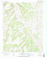 Tafoya Canyon New Mexico Historical topographic map, 1:24000 scale, 7.5 X 7.5 Minute, Year 1963