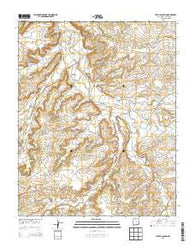 Tafoya Canyon New Mexico Historical topographic map, 1:24000 scale, 7.5 X 7.5 Minute, Year 2013