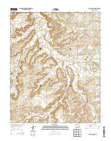 Tafoya Canyon New Mexico Historical topographic map, 1:24000 scale, 7.5 X 7.5 Minute, Year 2013