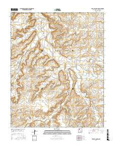 Tafoya Canyon New Mexico Current topographic map, 1:24000 scale, 7.5 X 7.5 Minute, Year 2017