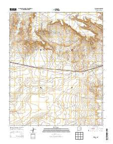 Taiban New Mexico Historical topographic map, 1:24000 scale, 7.5 X 7.5 Minute, Year 2013
