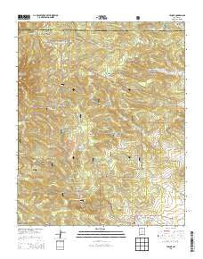 Tajique New Mexico Historical topographic map, 1:24000 scale, 7.5 X 7.5 Minute, Year 2013