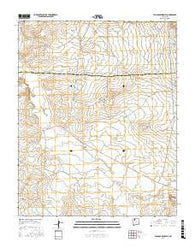 Tancosa Windmill New Mexico Current topographic map, 1:24000 scale, 7.5 X 7.5 Minute, Year 2017