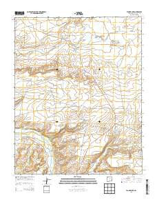 Tanner Lake New Mexico Historical topographic map, 1:24000 scale, 7.5 X 7.5 Minute, Year 2013