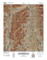 Tanner Ranch New Mexico Historical topographic map, 1:24000 scale, 7.5 X 7.5 Minute, Year 2011