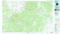 Taos New Mexico Historical topographic map, 1:100000 scale, 30 X 60 Minute, Year 1983