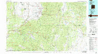 Taos New Mexico Historical topographic map, 1:100000 scale, 30 X 60 Minute, Year 1983
