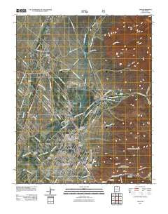 Taos New Mexico Historical topographic map, 1:24000 scale, 7.5 X 7.5 Minute, Year 2011