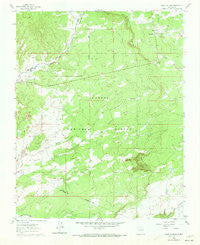 Taos Junction New Mexico Historical topographic map, 1:24000 scale, 7.5 X 7.5 Minute, Year 1960