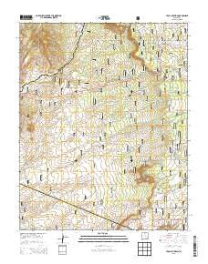 Taos Junction New Mexico Current topographic map, 1:24000 scale, 7.5 X 7.5 Minute, Year 2013