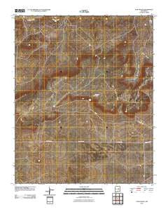 Tapia Ranch New Mexico Historical topographic map, 1:24000 scale, 7.5 X 7.5 Minute, Year 2010