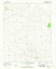 Tate School New Mexico Historical topographic map, 1:24000 scale, 7.5 X 7.5 Minute, Year 1966