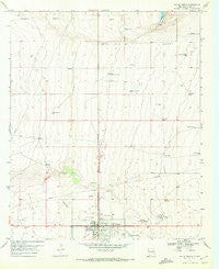 Tatum North New Mexico Historical topographic map, 1:24000 scale, 7.5 X 7.5 Minute, Year 1970