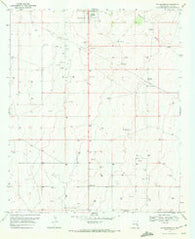 Tatum South New Mexico Historical topographic map, 1:24000 scale, 7.5 X 7.5 Minute, Year 1970