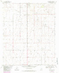 Tatum South New Mexico Historical topographic map, 1:24000 scale, 7.5 X 7.5 Minute, Year 1970