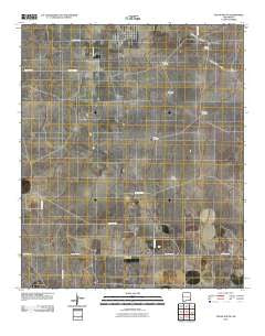 Tatum South New Mexico Historical topographic map, 1:24000 scale, 7.5 X 7.5 Minute, Year 2010