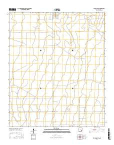 Tatum South New Mexico Current topographic map, 1:24000 scale, 7.5 X 7.5 Minute, Year 2017