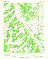Tayfoya Canyon New Mexico Historical topographic map, 1:24000 scale, 7.5 X 7.5 Minute, Year 1963