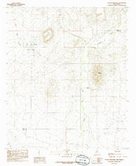 Taylor Mountain New Mexico Historical topographic map, 1:24000 scale, 7.5 X 7.5 Minute, Year 1985