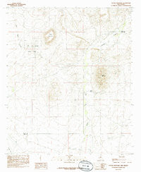 Taylor Mountain New Mexico Historical topographic map, 1:24000 scale, 7.5 X 7.5 Minute, Year 1985