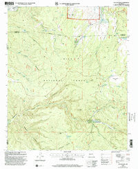 Taylor Peak New Mexico Historical topographic map, 1:24000 scale, 7.5 X 7.5 Minute, Year 1999