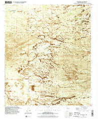 Taylor Well New Mexico Historical topographic map, 1:24000 scale, 7.5 X 7.5 Minute, Year 1996