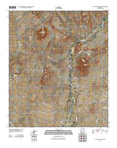 Taylor Mountain New Mexico Historical topographic map, 1:24000 scale, 7.5 X 7.5 Minute, Year 2010