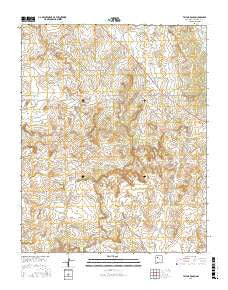 Taylor Ranch New Mexico Current topographic map, 1:24000 scale, 7.5 X 7.5 Minute, Year 2017