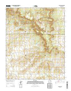 Techado New Mexico Historical topographic map, 1:24000 scale, 7.5 X 7.5 Minute, Year 2013