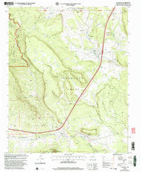 Tecolote New Mexico Historical topographic map, 1:24000 scale, 7.5 X 7.5 Minute, Year 2002