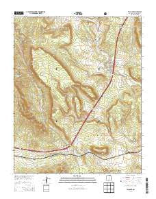 Tecolote New Mexico Historical topographic map, 1:24000 scale, 7.5 X 7.5 Minute, Year 2013