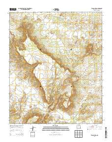 Tejana Mesa New Mexico Historical topographic map, 1:24000 scale, 7.5 X 7.5 Minute, Year 2013