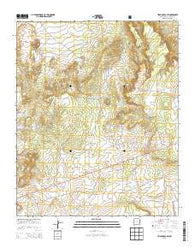 Tejana Mesa SW New Mexico Historical topographic map, 1:24000 scale, 7.5 X 7.5 Minute, Year 2013