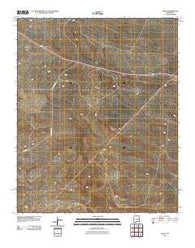 Tejon New Mexico Historical topographic map, 1:24000 scale, 7.5 X 7.5 Minute, Year 2010