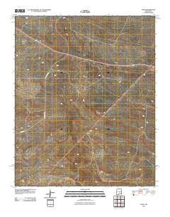 Tejon New Mexico Historical topographic map, 1:24000 scale, 7.5 X 7.5 Minute, Year 2010