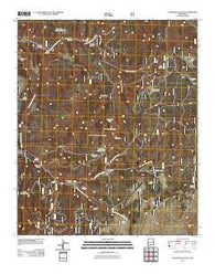 Telephone Canyon New Mexico Historical topographic map, 1:24000 scale, 7.5 X 7.5 Minute, Year 2011