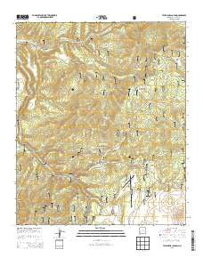 Telephone Canyon New Mexico Historical topographic map, 1:24000 scale, 7.5 X 7.5 Minute, Year 2013
