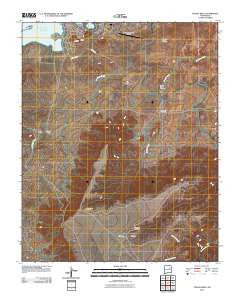 Tenaja Mesa New Mexico Historical topographic map, 1:24000 scale, 7.5 X 7.5 Minute, Year 2010
