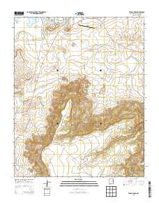 Tenaja Mesa New Mexico Historical topographic map, 1:24000 scale, 7.5 X 7.5 Minute, Year 2013