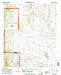 Tenmile Hill New Mexico Historical topographic map, 1:24000 scale, 7.5 X 7.5 Minute, Year 1995